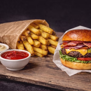 Friet & Hamburger