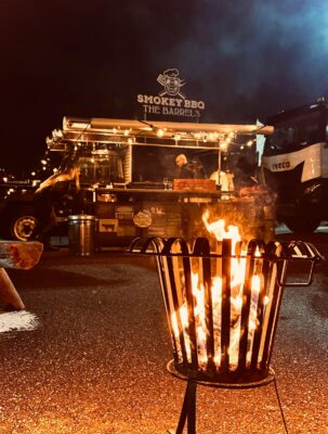 Smokey and the barrels